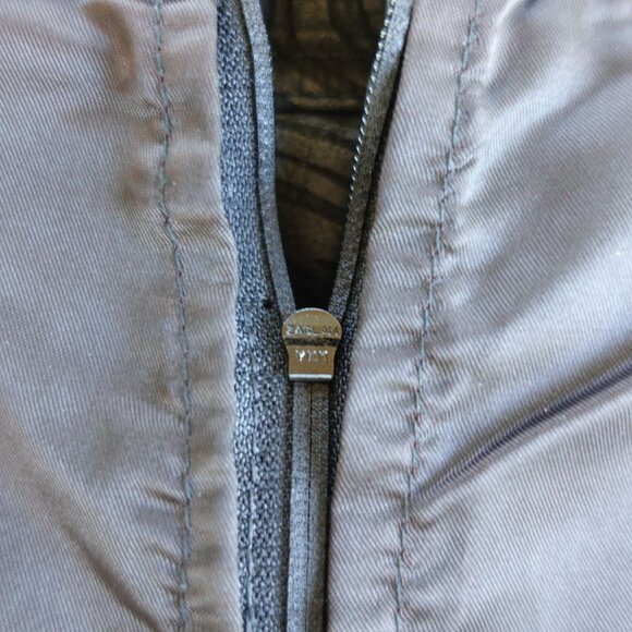 Leather Embossed Pencil Skirt with Pockets Size Large 14 Waist 32 - Picture 5 of 7